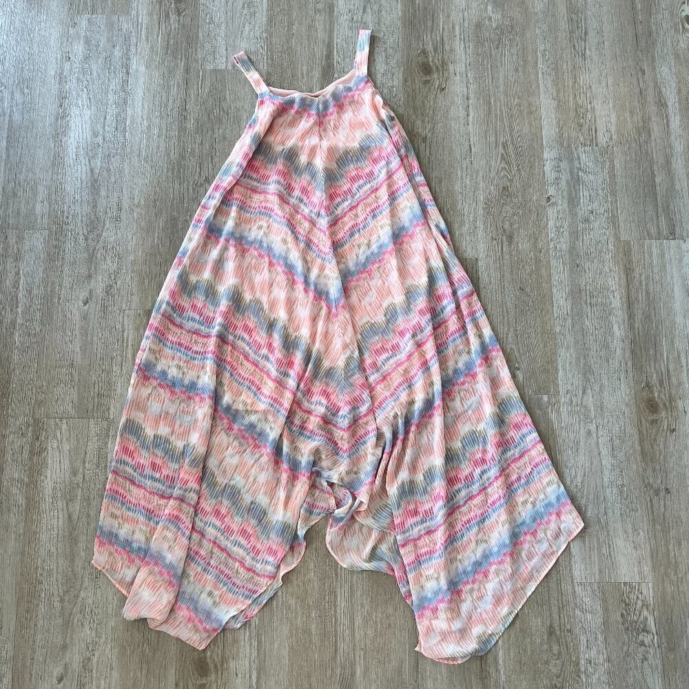Womens Emma & Michele Pink Printed Maxi Dress - S